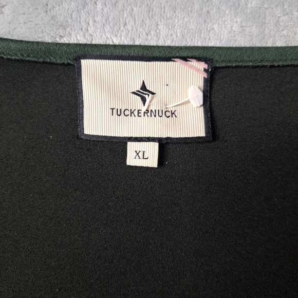 Tuckernuck Deep Green Blouse - Picture 3 of 15